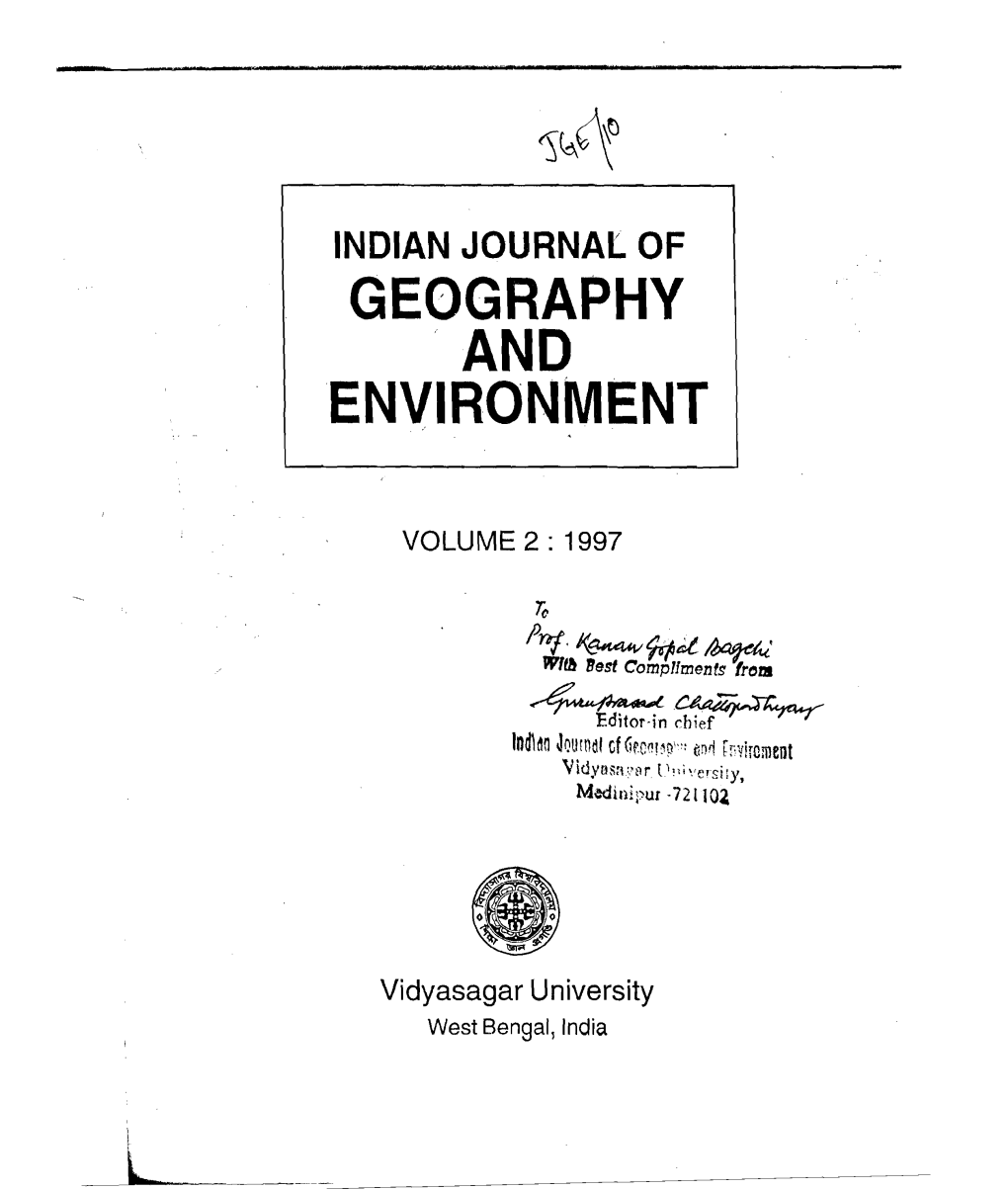 Geography and Environment