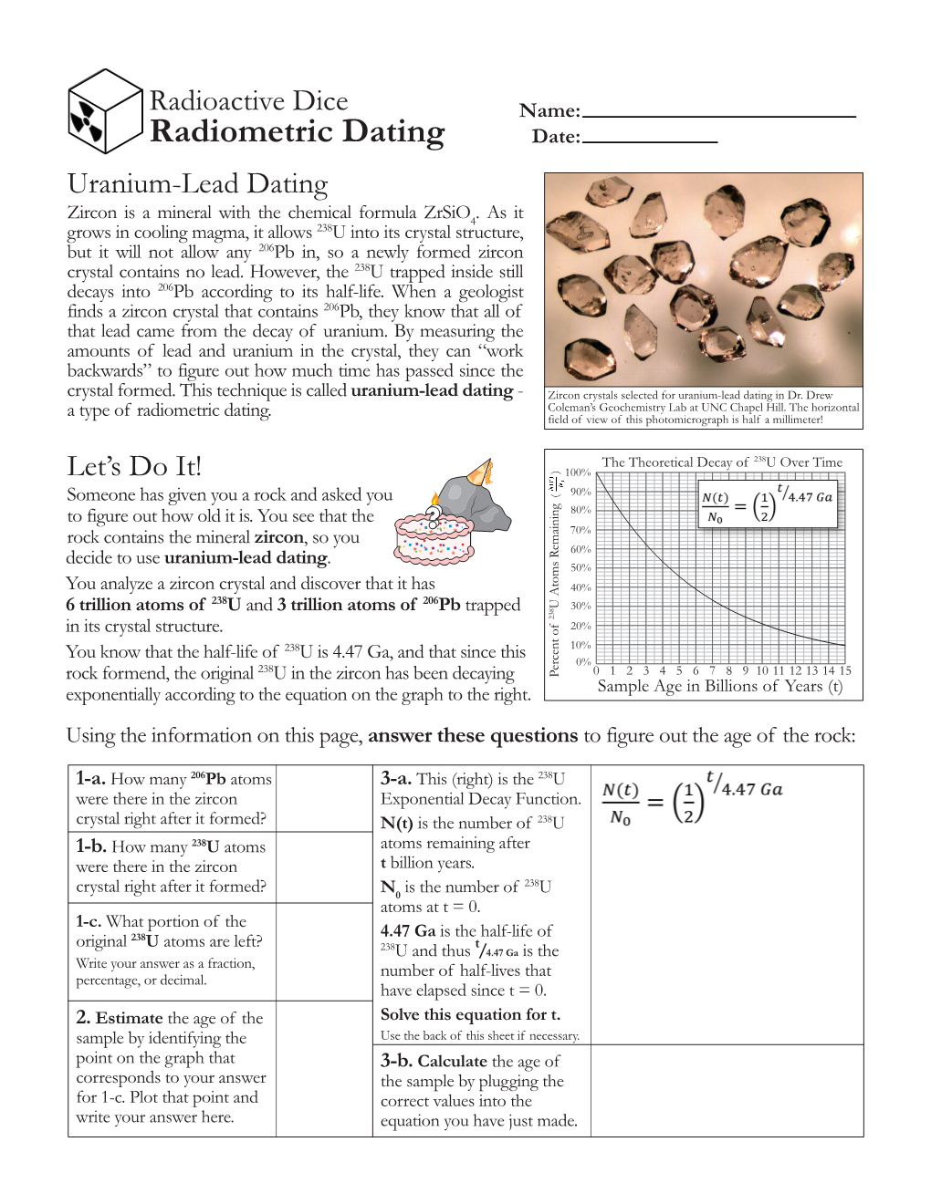 Radiometric Dating [Quantitative]