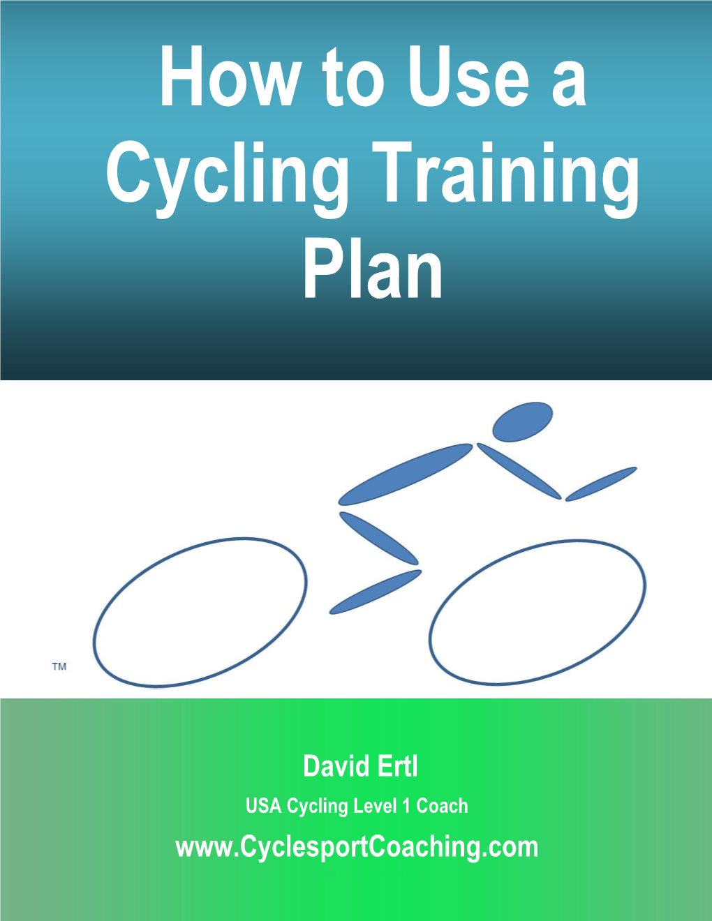 Basics of Cycling Physiology and Training