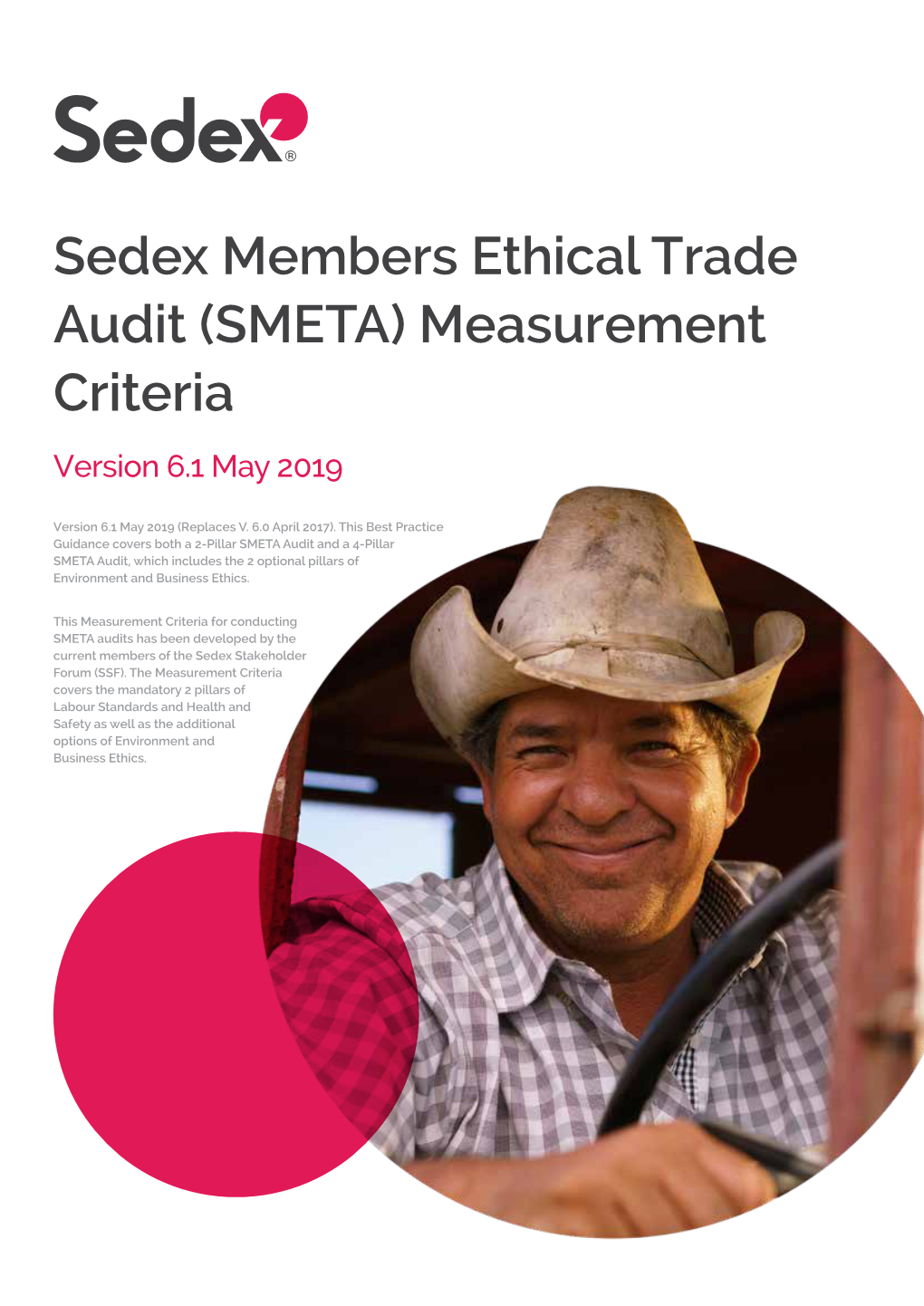 Sedex Members Ethical Trade Audit (SMETA) Measurement Criteria Version 6.1 May 2019