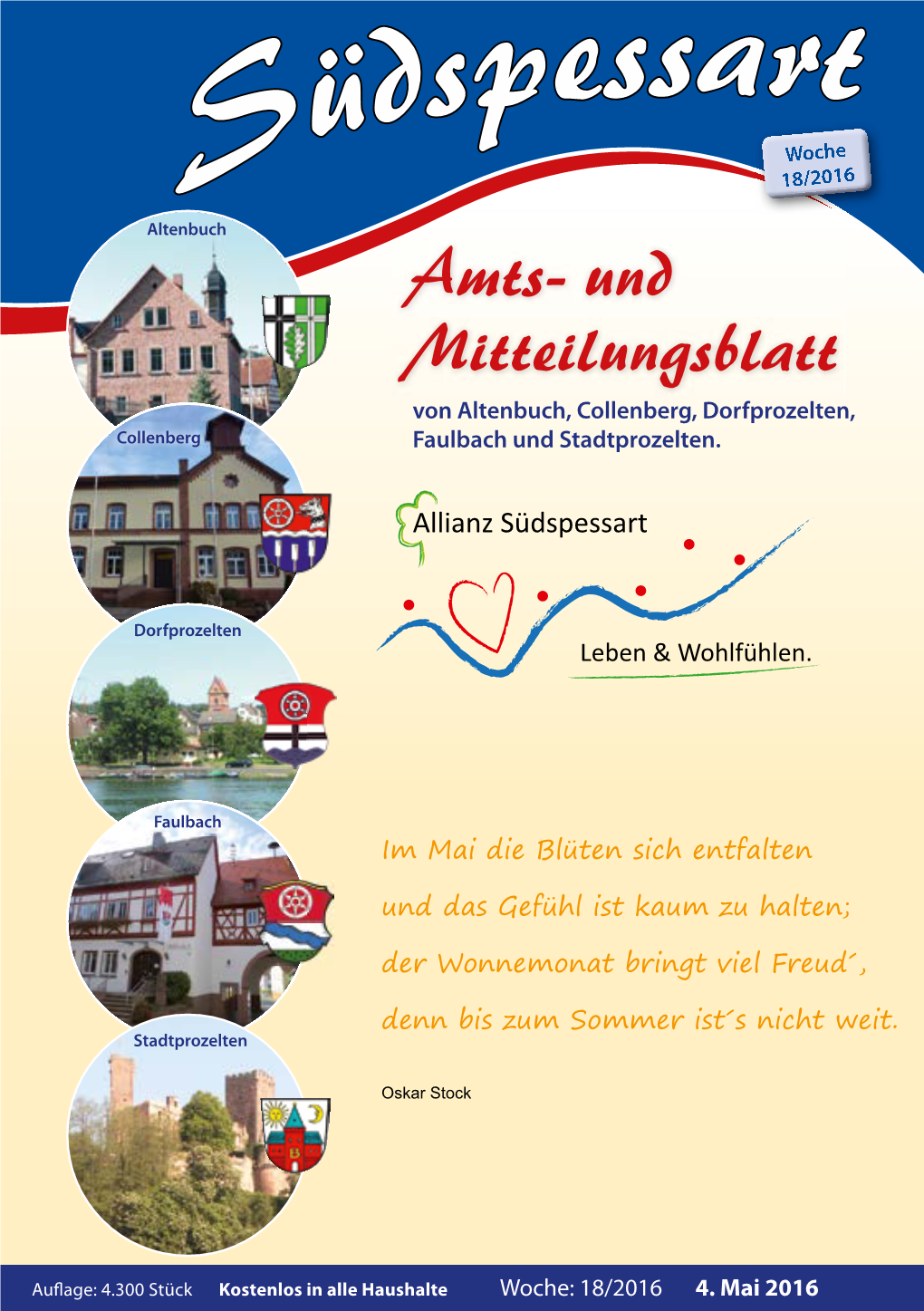 Südspessart Vom 4.5.2016 – Seite 2 Gemeinde Altenbuch Amtlich - Altenbuch Amtlich Amtliches