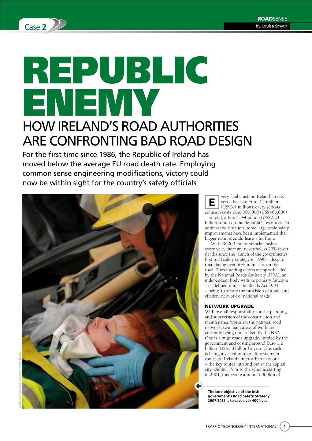 How Ireland's Road Authorities Are Confronting Bad Road