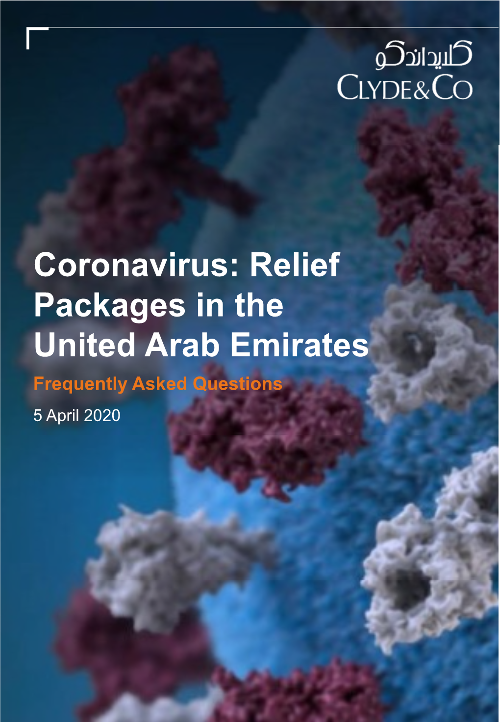 Coronavirus: Relief Packages in the United Arab Emirates Frequently Asked Questions 5 April 2020 2
