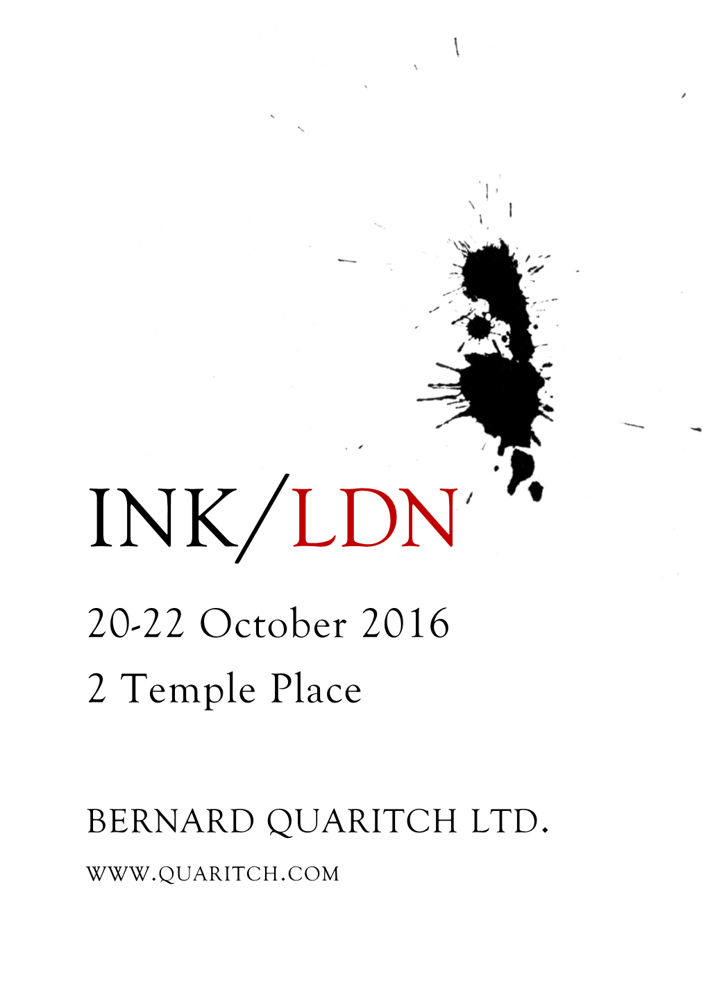 20-22 October 2016 2 Temple Place