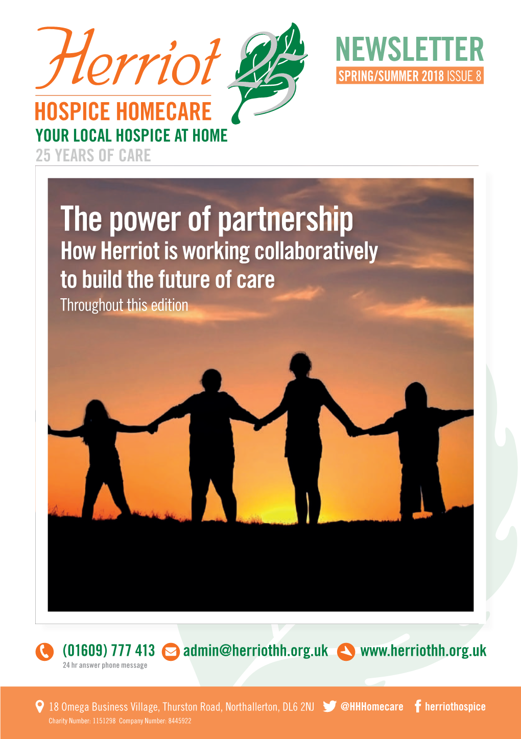 The Power of Partnership How Herriot Is Working Collaboratively to Build the Future of Care Throughout This Edition
