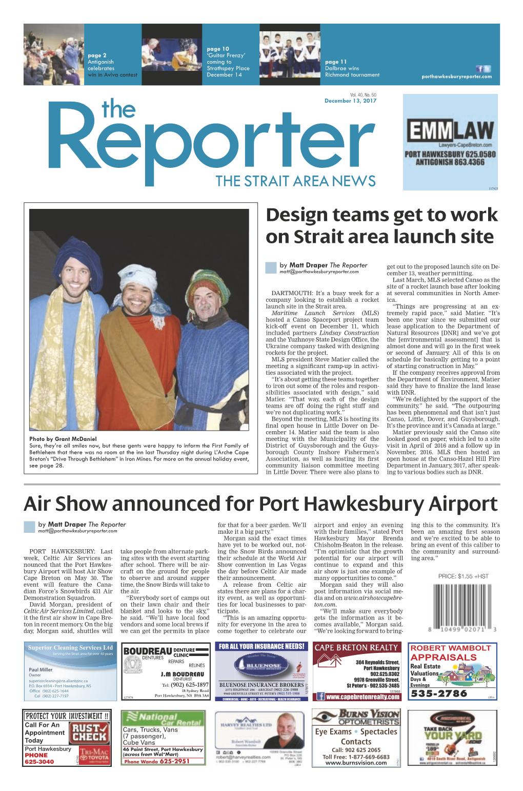 Air Show Announced for Port Hawkesbury Airport