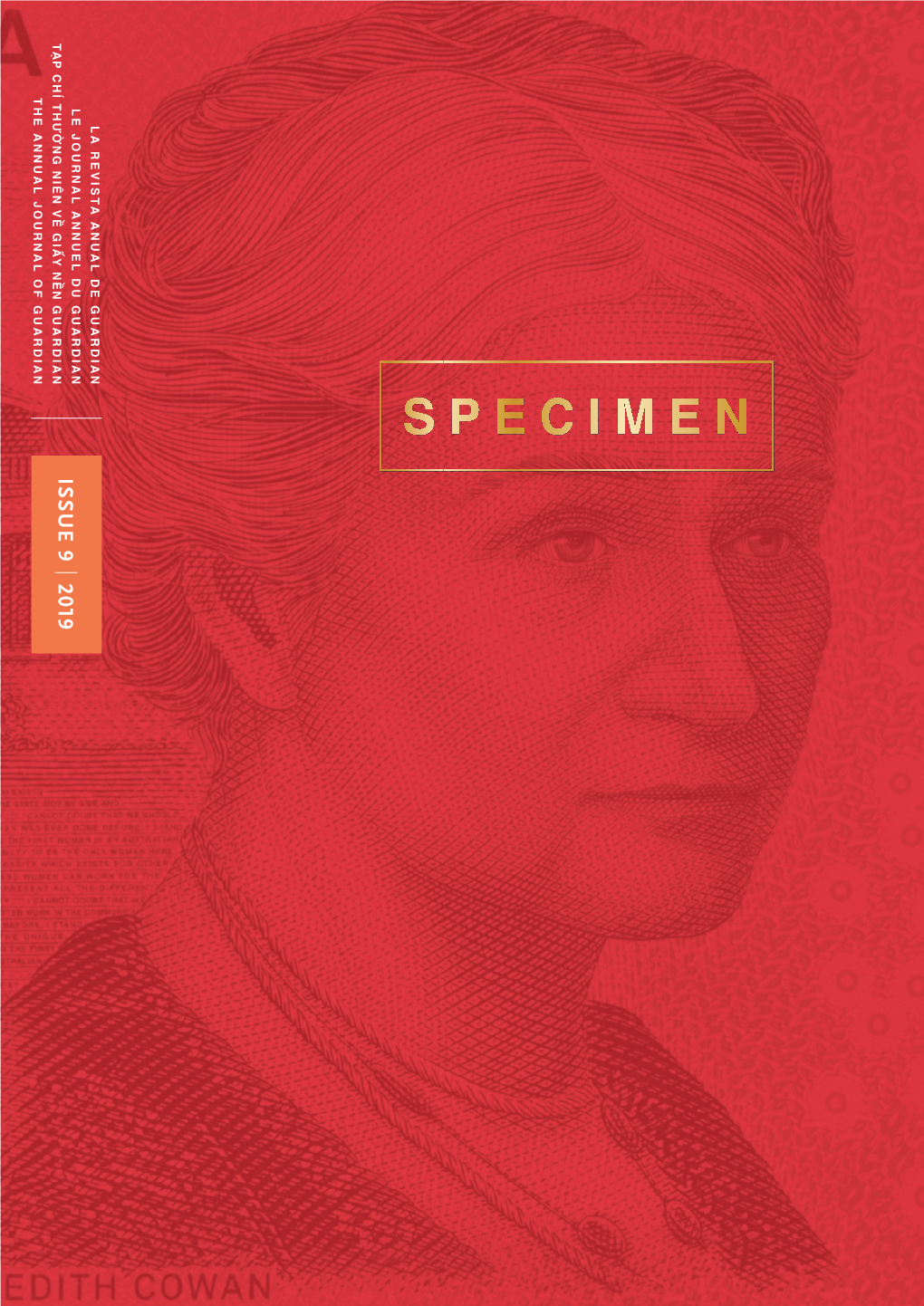 Issue 9 2019 the Annual Journal of Guardian Specimen: Issue 9