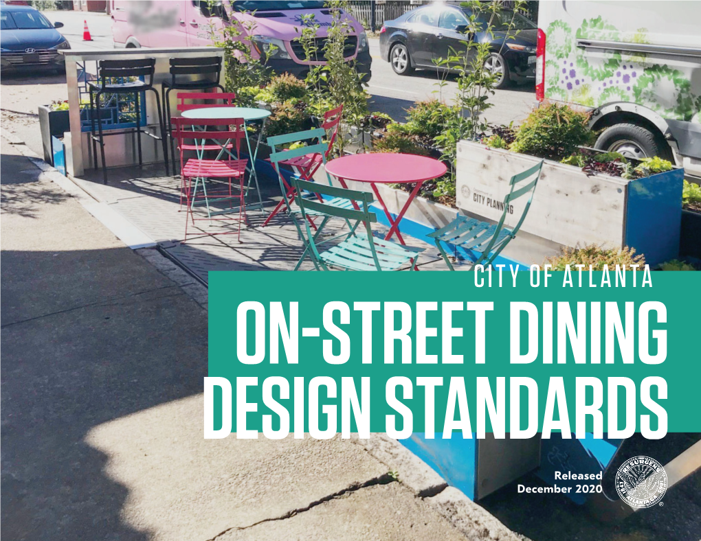 City of Atlanta On-Street Dining Design Standards