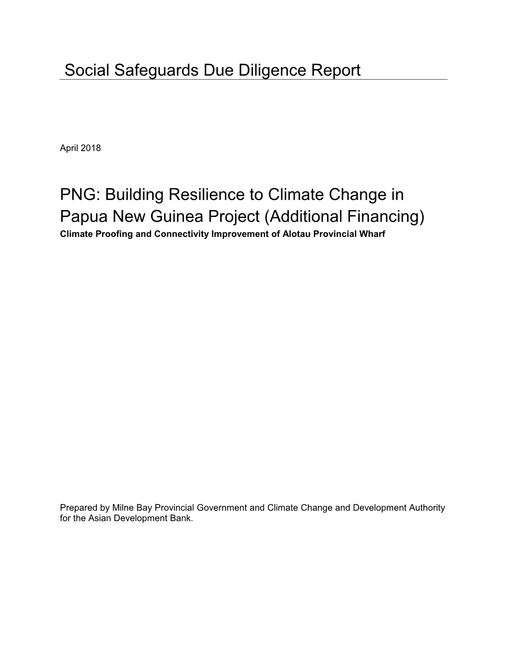 46495-003: Building Resilience to Climate