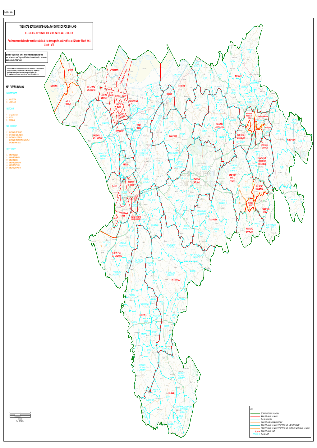 The Local Government Boundary Commission for England Electoral Review of Cheshire West and Chester