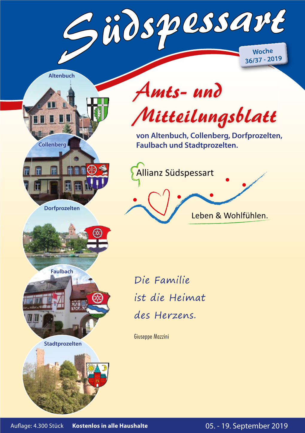 Südspessart Vom 5.9.2019 – Seite 2 Gemeinde Altenbuch Amtlich - Altenbuch Amtlich Amtliches