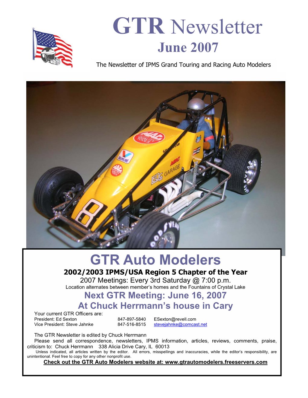 GTR Newsletter June 2007