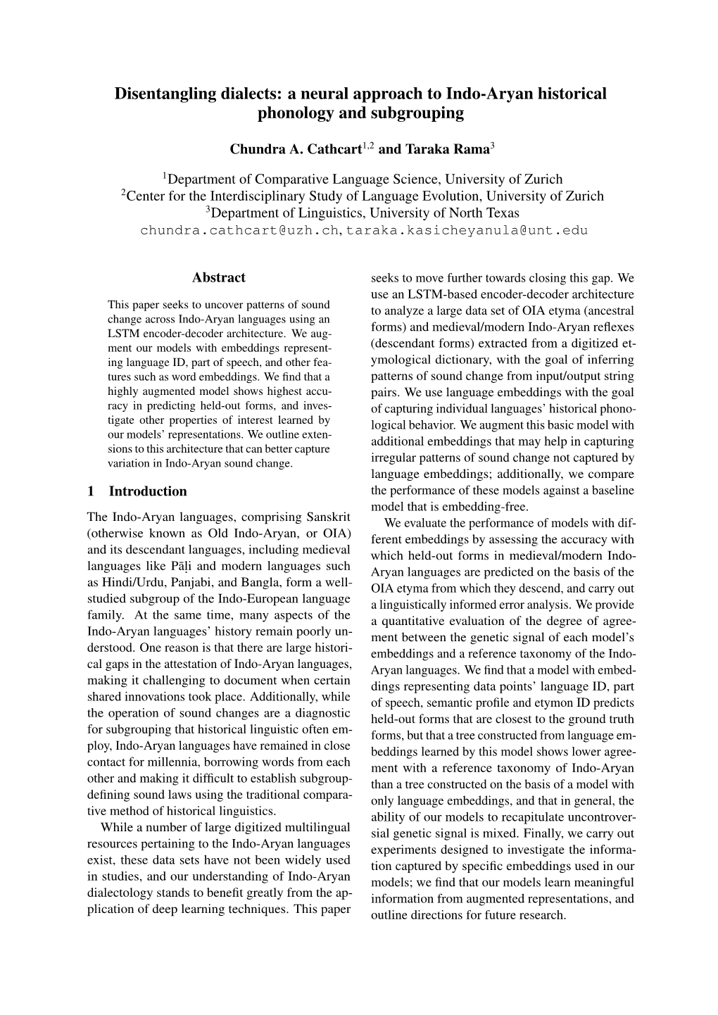 A Neural Approach to Indo-Aryan Historical Phonology and Subgrouping