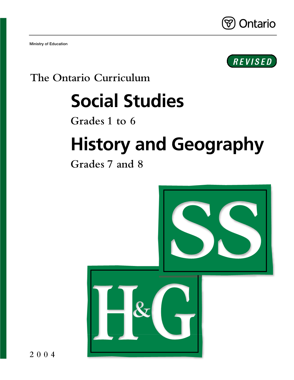 Social Studies History and Geography