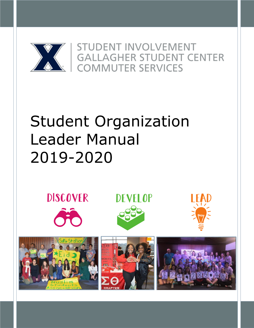 Student Organization Leader Manual 2019-2020