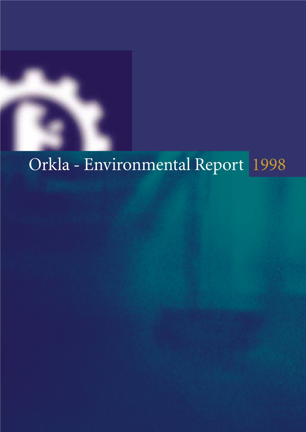 Environmental Report 1998 Contents