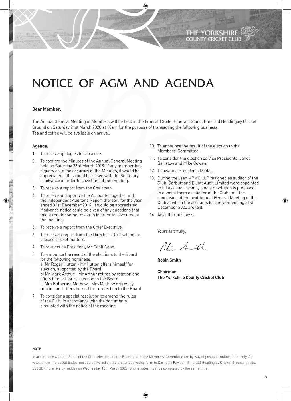 AGM Brochure 2020