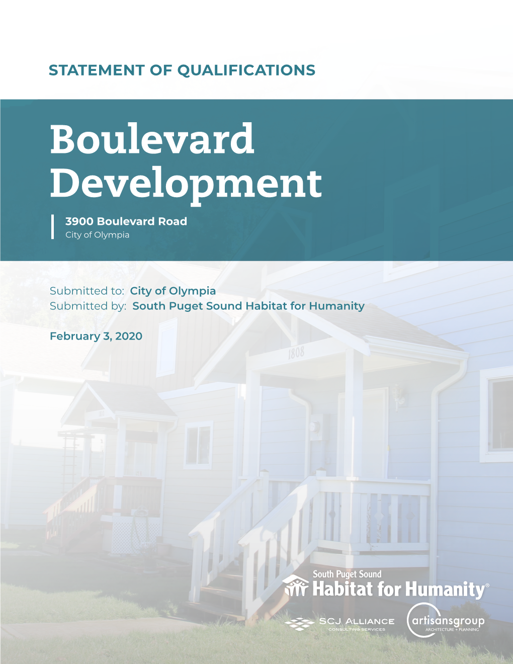 Boulevard Development 3900 Boulevard Road City of Olympia