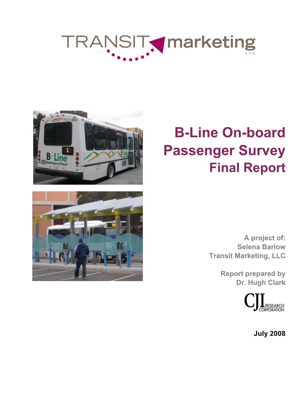 On-Board Passenger Survey Final Report