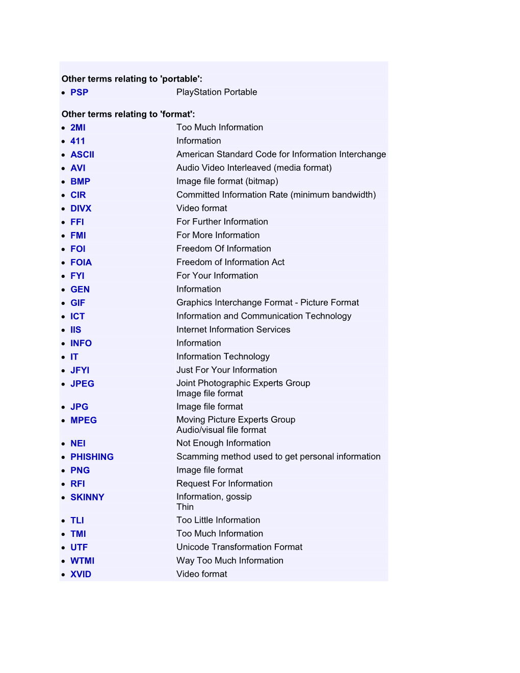 PSP Playstation Portable Other Terms Relating to 'Format': • 2MI Too Much