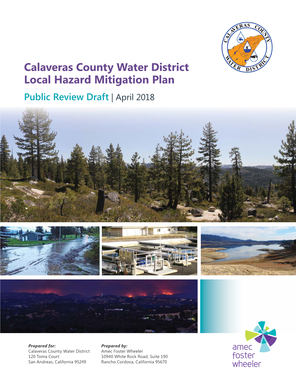 Calaveras County Water District Local Hazard Mitigation Plan Public Review Draft | April 2018