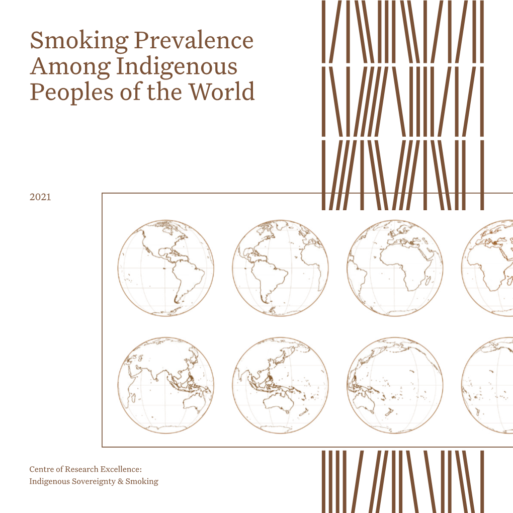 Smoking Prevalence Among Indigenous Peoples of the World