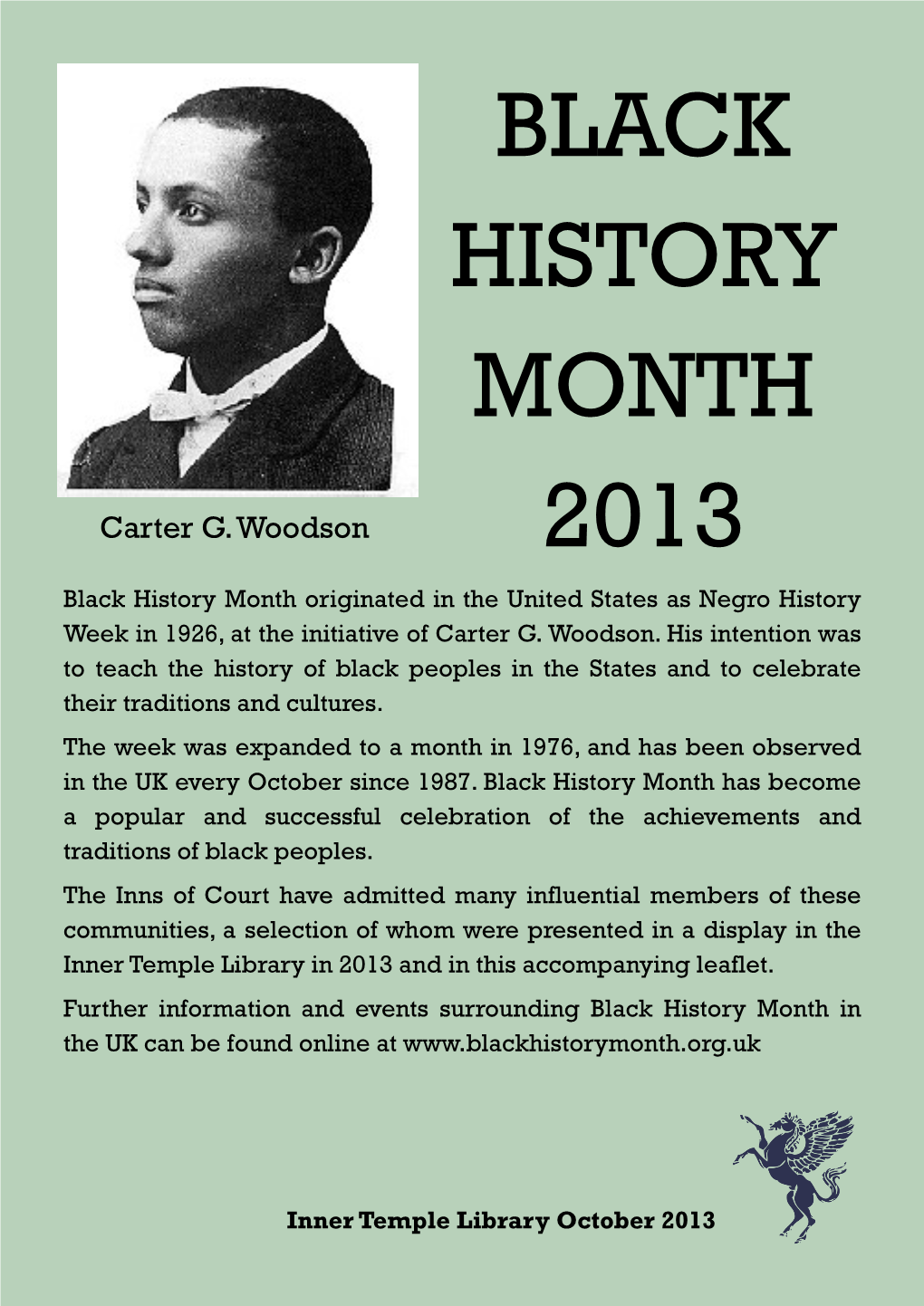 Black History Month 2013