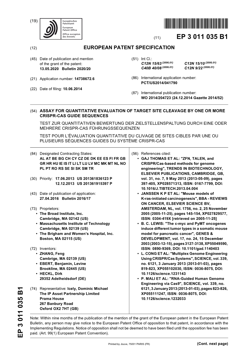 Assay for Quantitative Evaluation of Target Site Cleavage by One Or More Crispr-Cas Guide Sequences