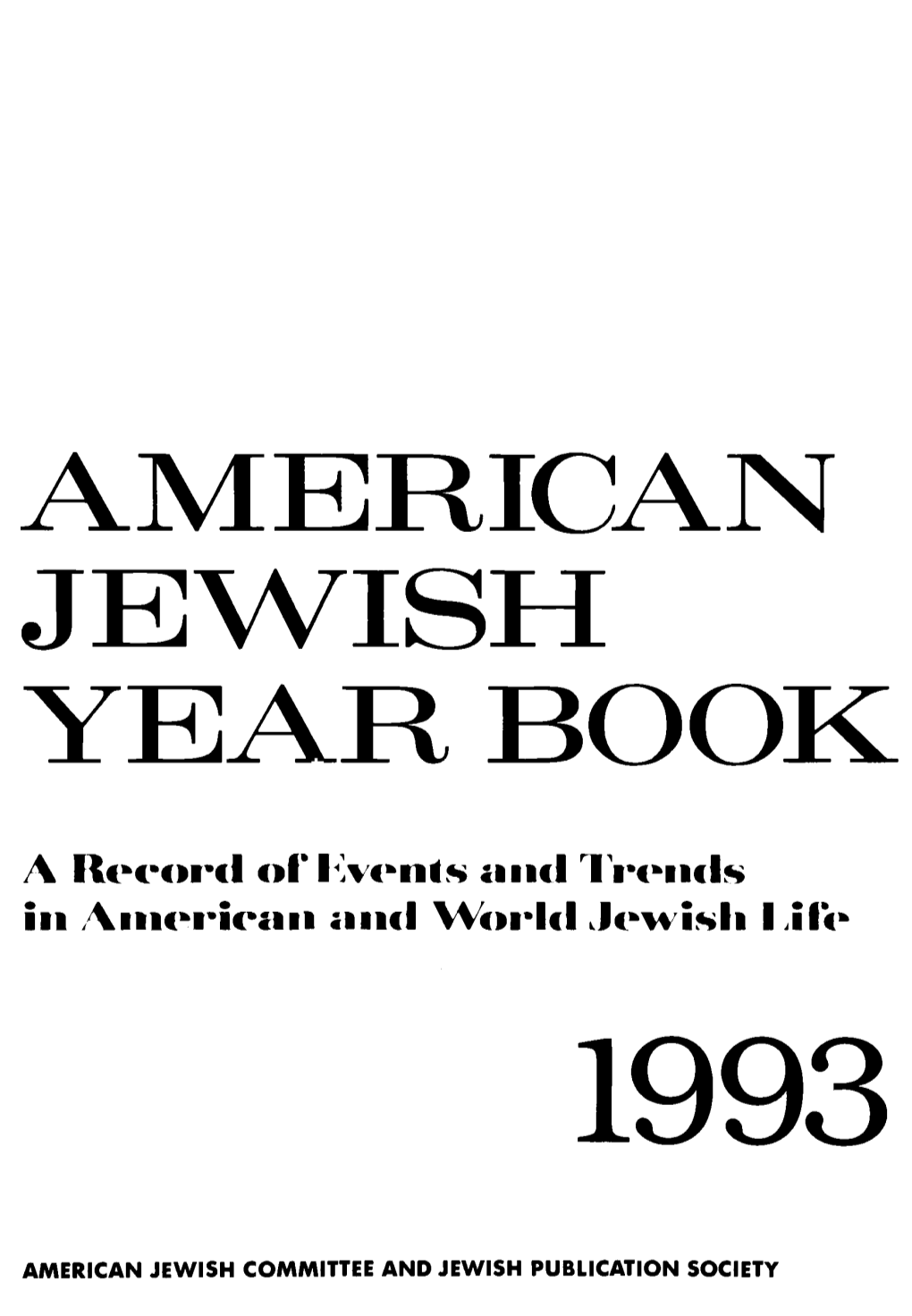 American Jewish Year Book