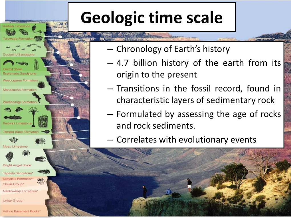 Geologic Time Scale