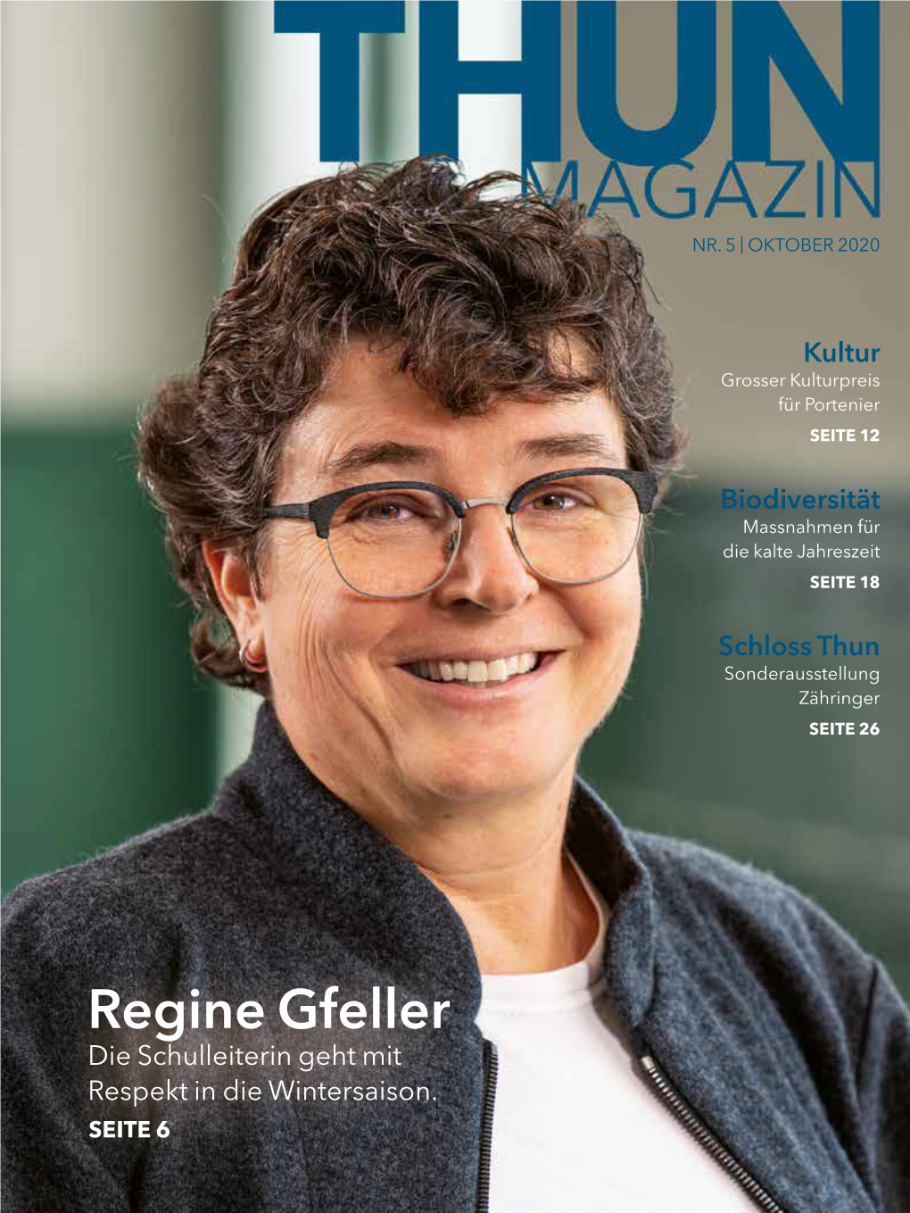 Regine Gfeller Die Schulleiterin Geht Mit Respekt in Die Wintersaison