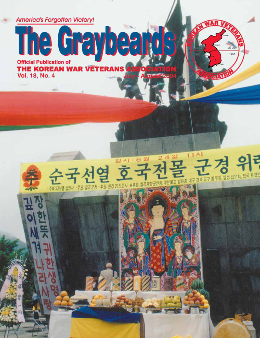 The Graybeards Joseph Pirrello the Magazine for Members, Veterans of the Korean War, and Service in Korea