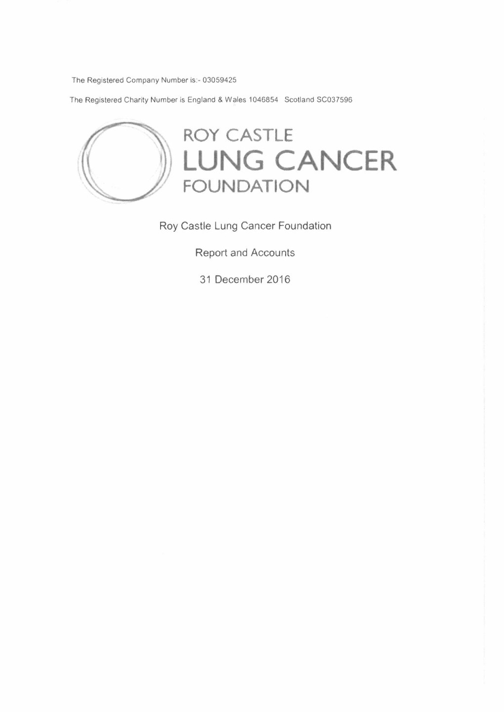 Lung Cancer Foundation