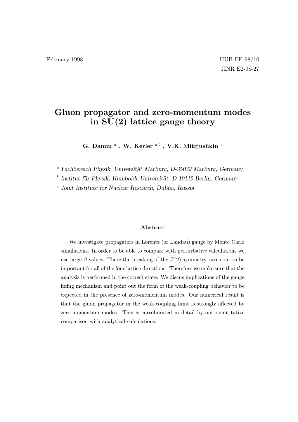 Lattice Gauge Theory