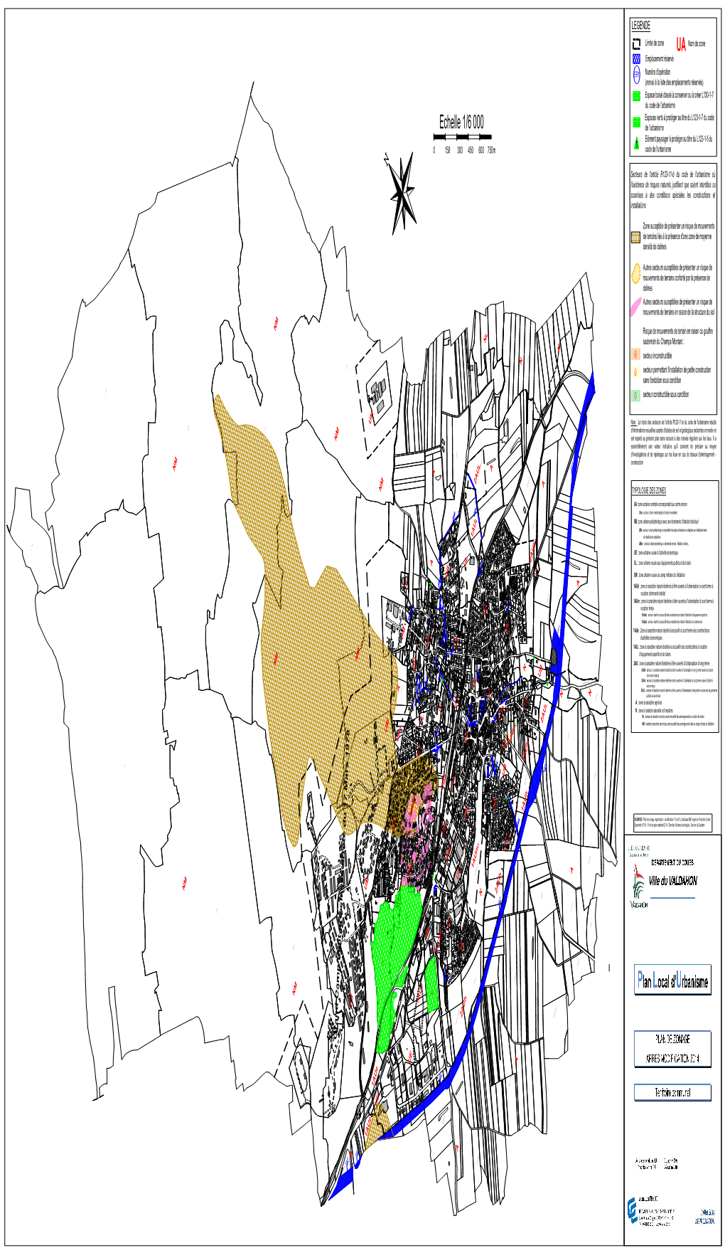 Plan De Zonage Territoire Communal