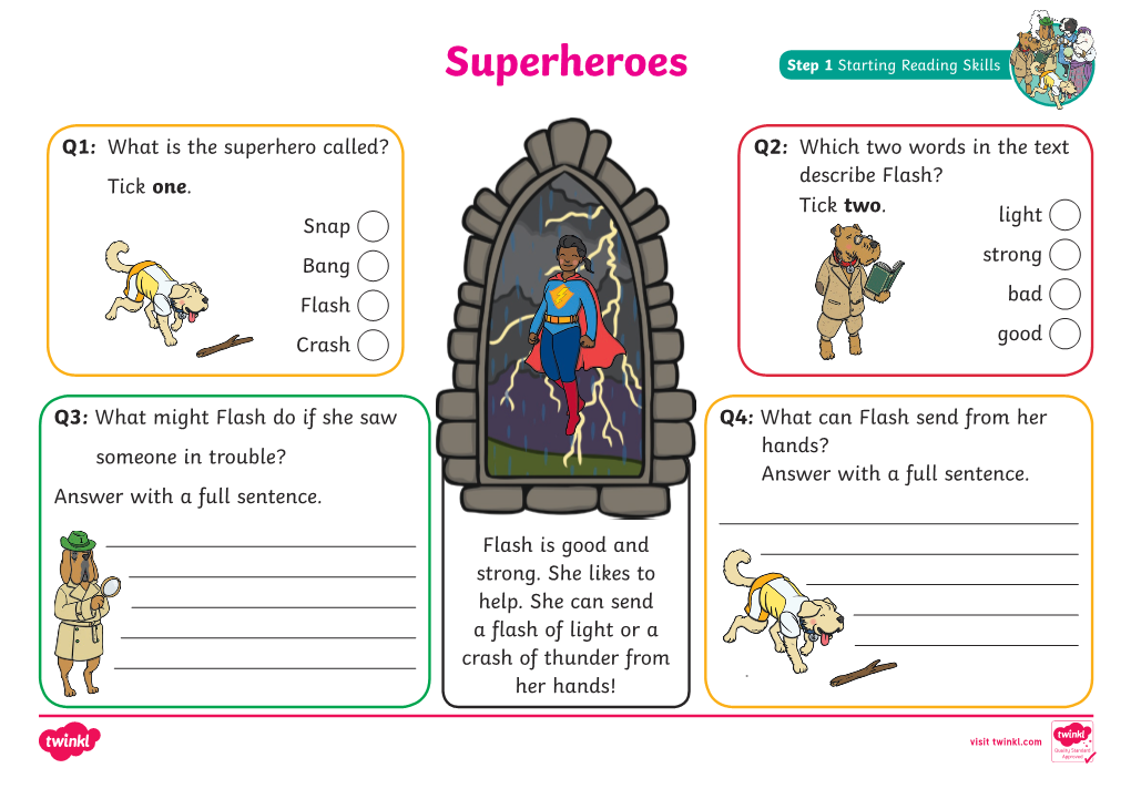 Superheroes Resources