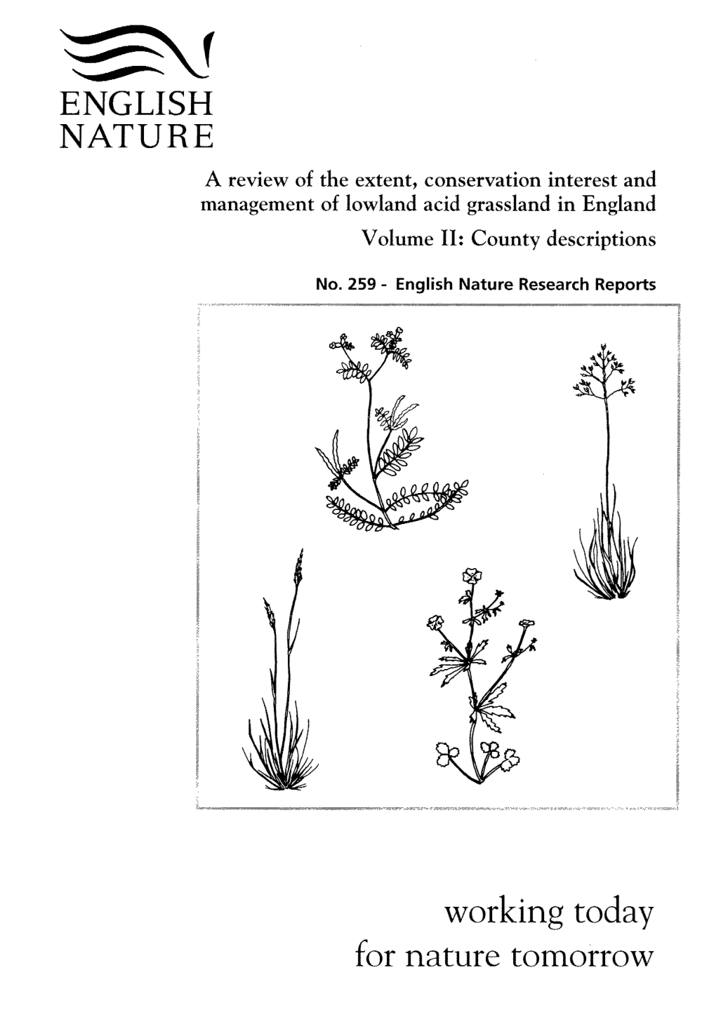 English Nature Research Reports