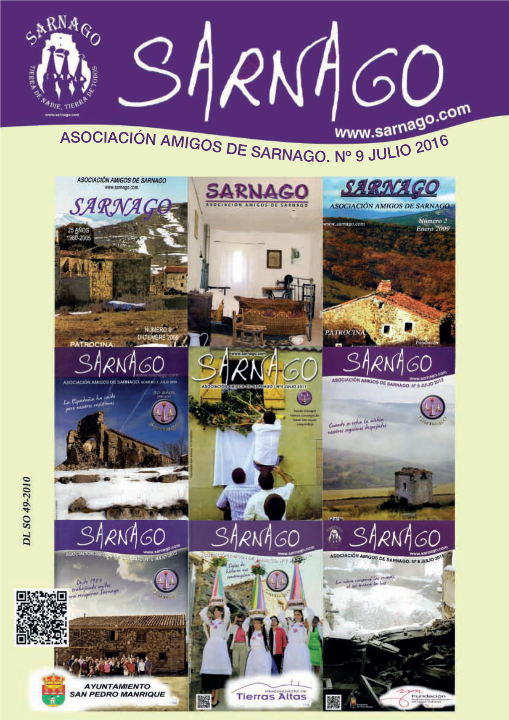 Asociación Amigos De Sarnago. Nº 9 Julio 2 01