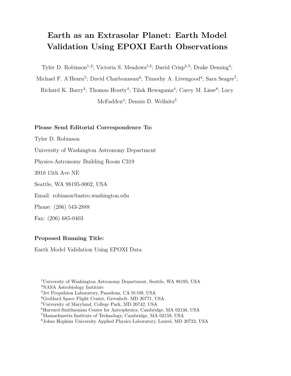 Earth As an Extrasolar Planet: Earth Model Validation Using EPOXI Earth Observations