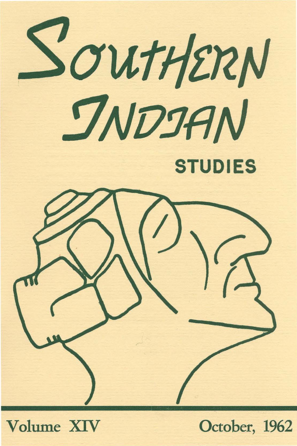 Southern Indian Studies, Vol. 14