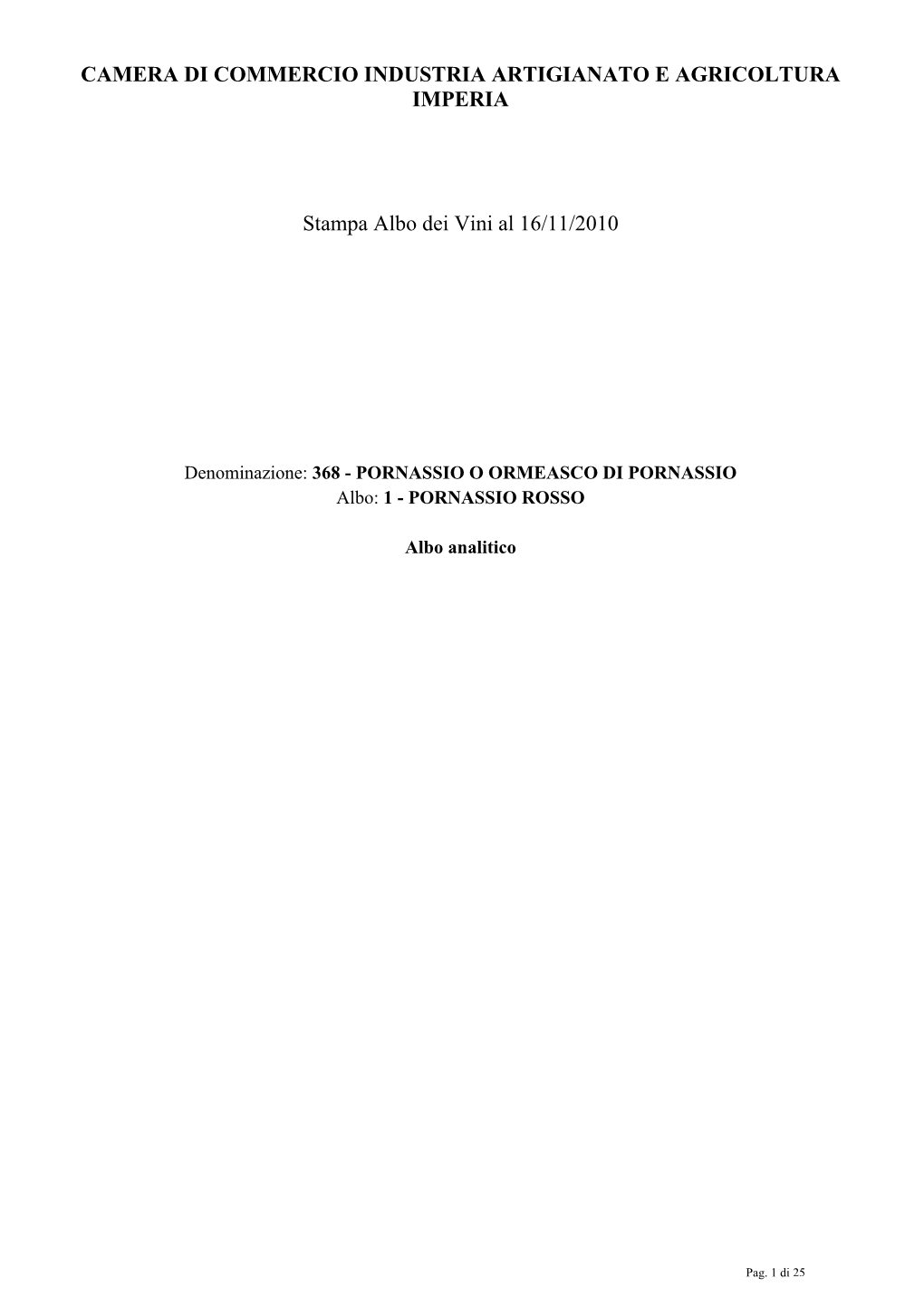 Camera Di Commercio Industria Artigianato E Agricoltura Imperia