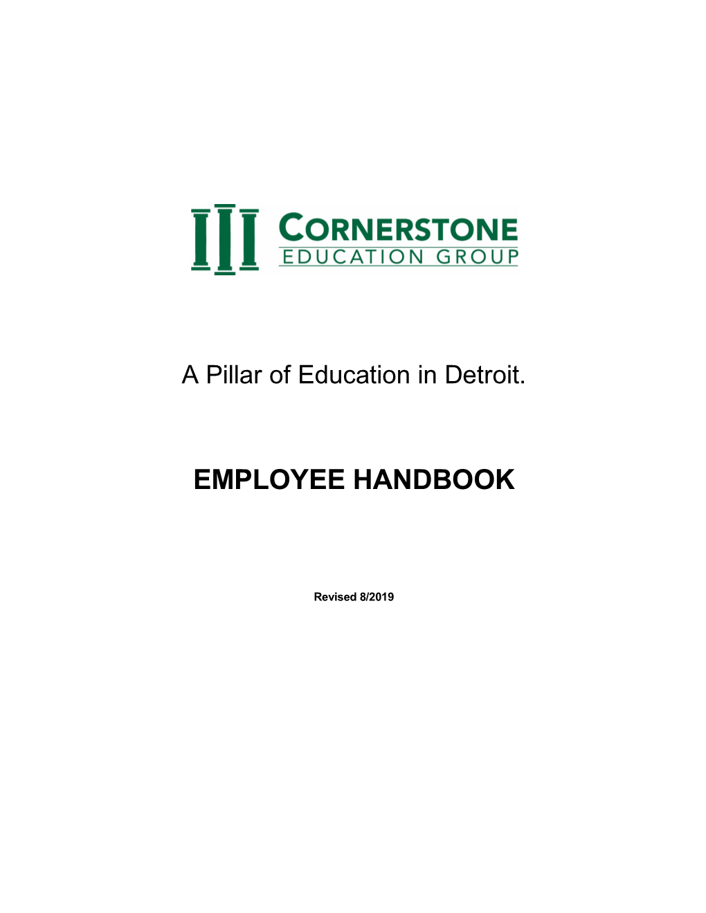 Employee Handbook