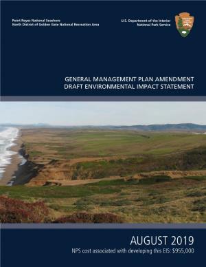 General Management Plan Amendment / Draft Environmental