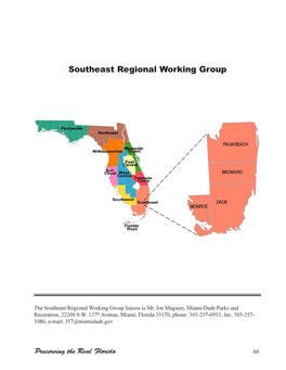 Southeast Regional Working Group