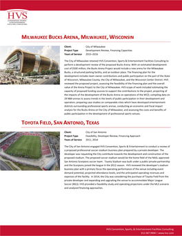 Milwaukee Bucks Arena,Milwaukee,Wisconsin