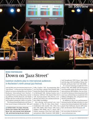 Down on 'Jazz Street'