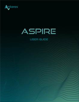 Aspire User Guide
