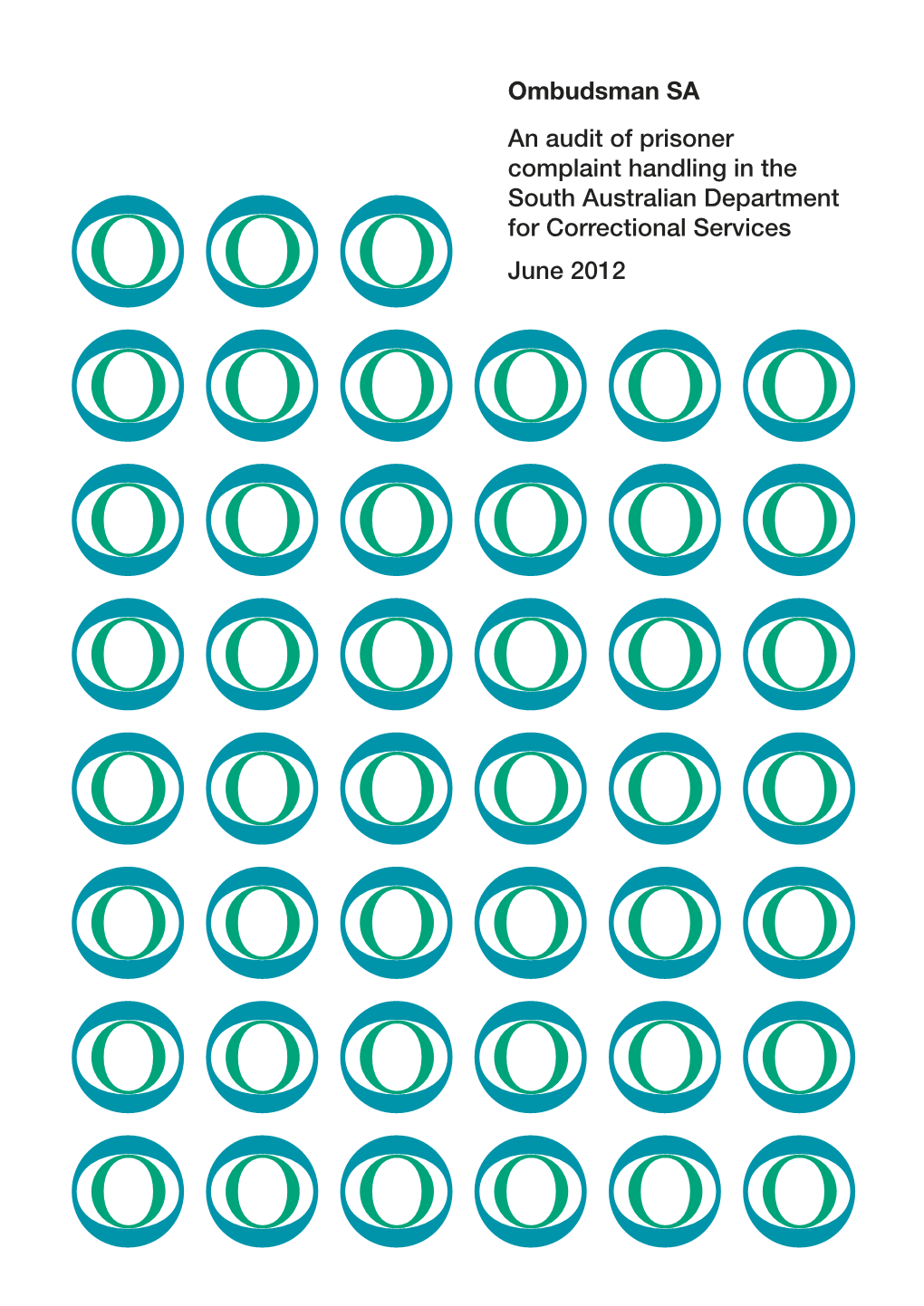 Department for Correctional Services June 2012