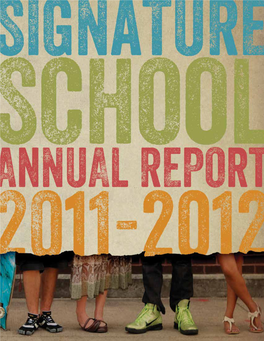 2011-2012 Annual Report with a Discerning Eye and to Provide Comments VI