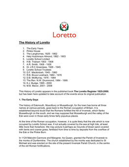 The History of Loretto